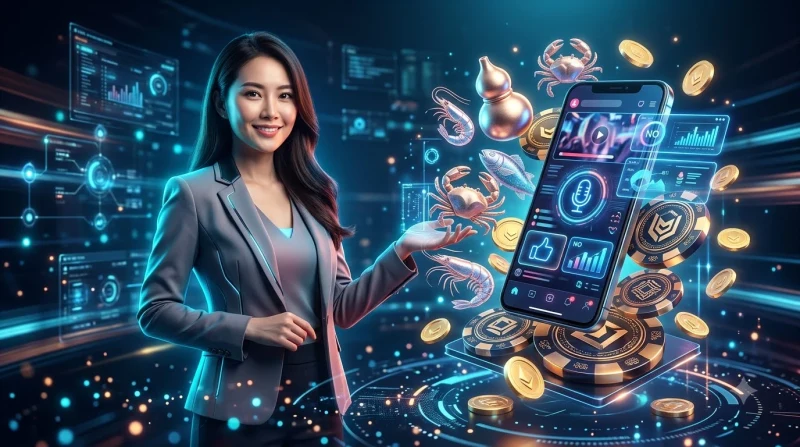 Cinematic illustration of bầu cua platform evaluation criteria including security, speed, reliability, stream quality and user interface
