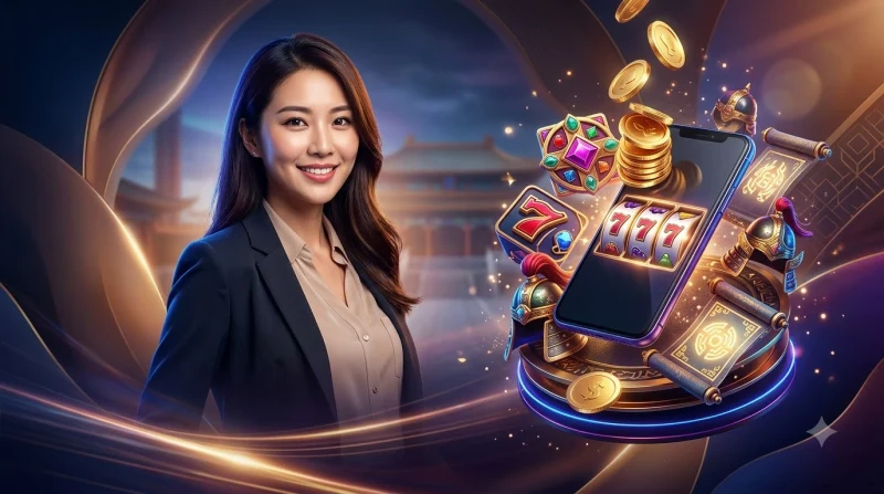 minh-hoa-cac-loi-ich-choi-no-hu-tam-quoc-xx88-voi-bieu-tuong-phan-thuong-giai-thuong-lap-lanh-va-anh-sang-neon-premium Minh họa các lợi ích chơi Nổ hũ Tam Quốc XX88 với biểu tượng phần thưởng, giải thưởng lấp lánh và ánh sáng neon premium
