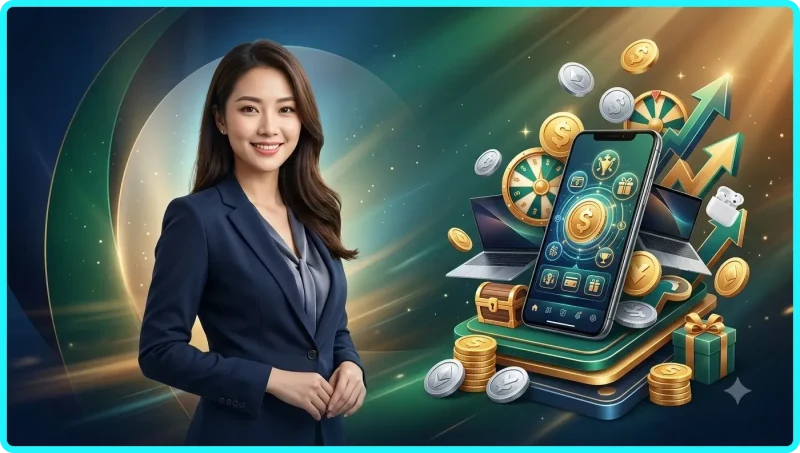 premium-illustration-of-diverse-promotion-offerings-with-professional-woman-and-luxury-styled-promotional-icons-arranged-in-layered-composition Premium illustration of diverse promotion offerings with professional woman and luxury-styled promotional icons arranged in layered composition